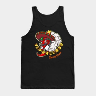 VAPE, fun vaping shirt, hot, mexican vaper Tank Top